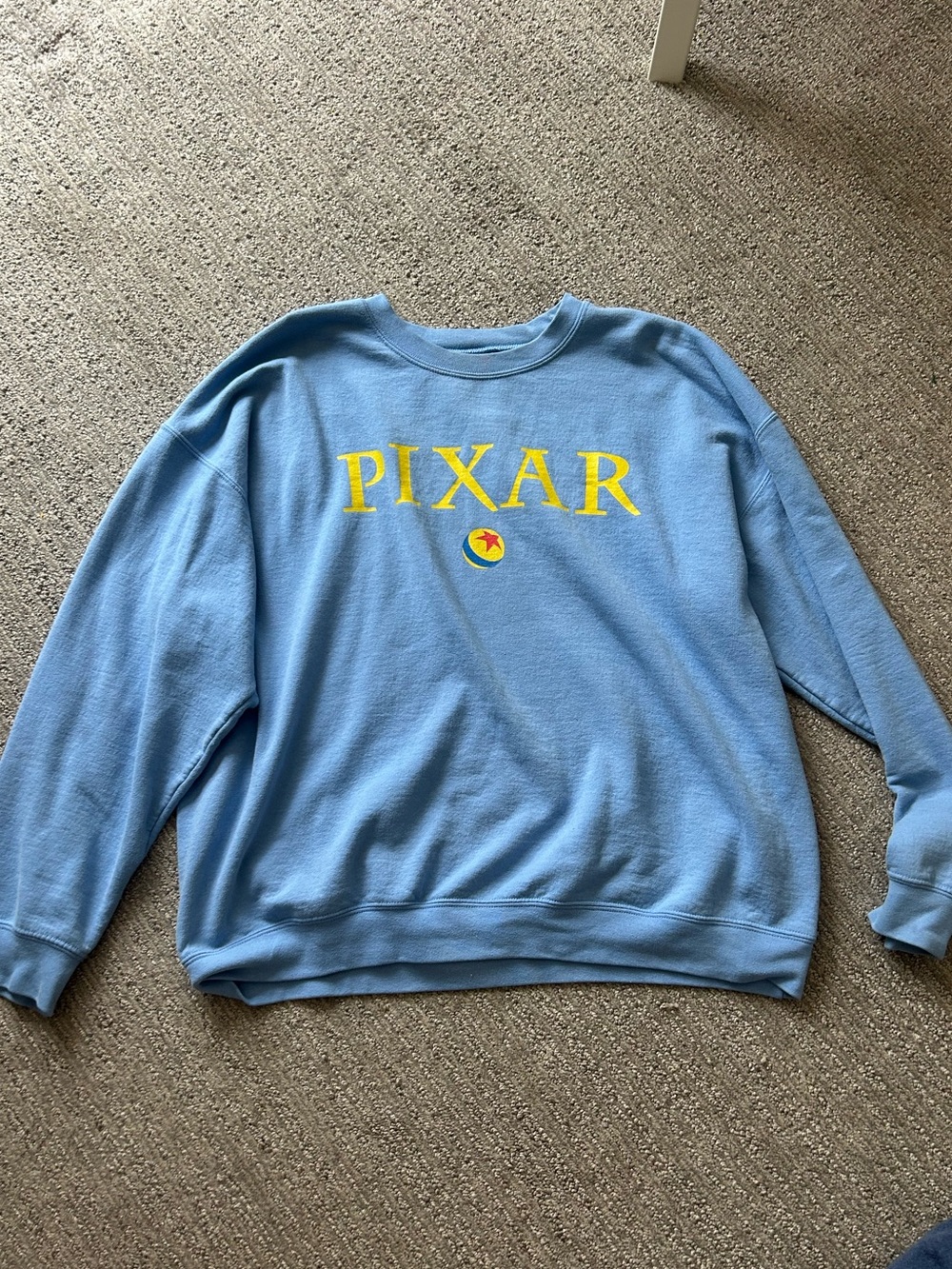 Disney Pixar logo sweatshirt
